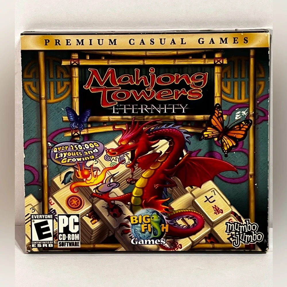 PC Game Mahjong Towers Eternity New Never Opened